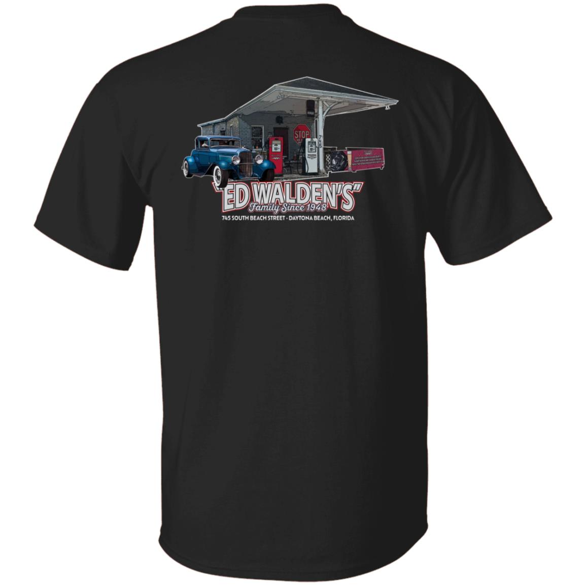 Men's Mediumweight T-shirt - Gas Pumps