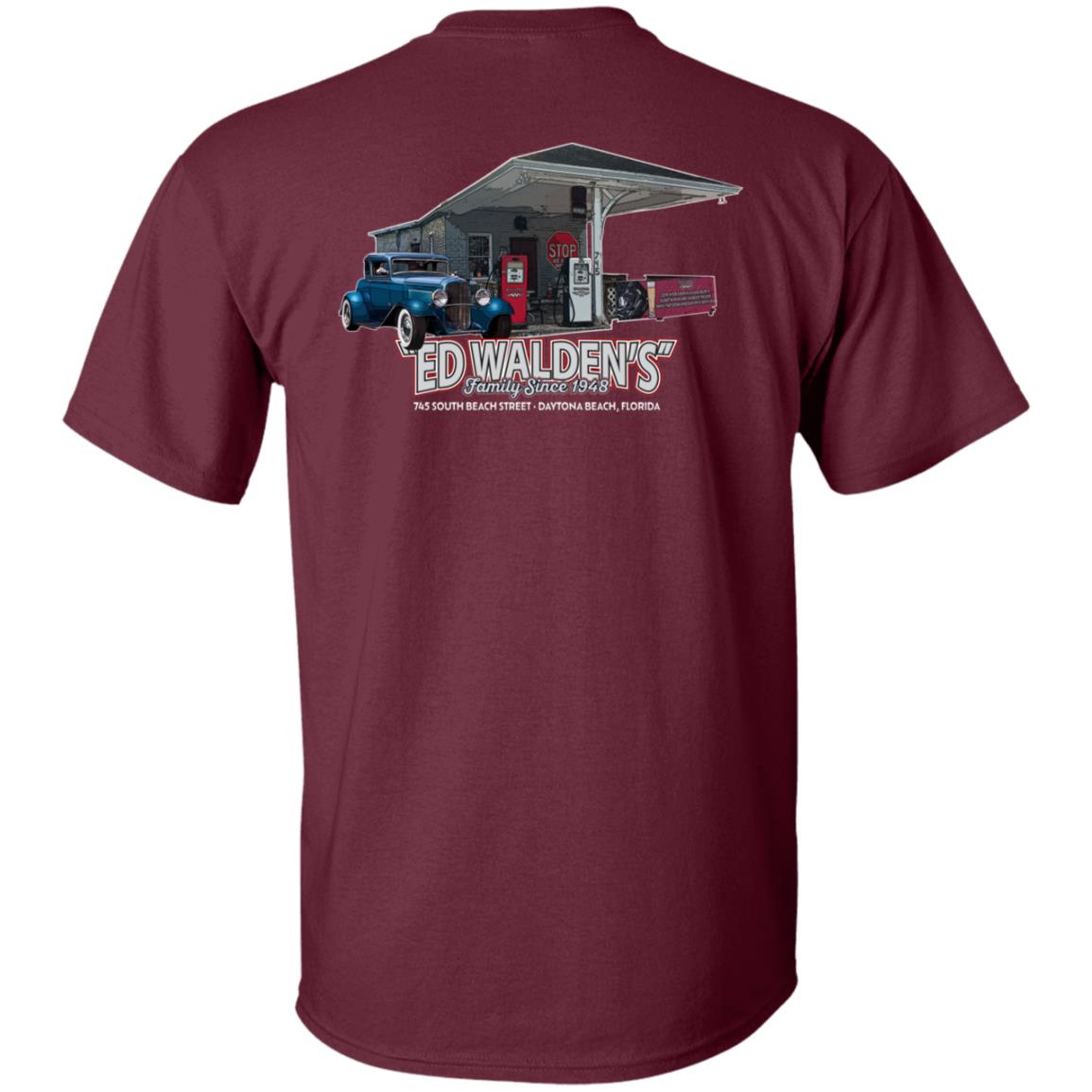 Men's Mediumweight T-shirt - Gas Pumps