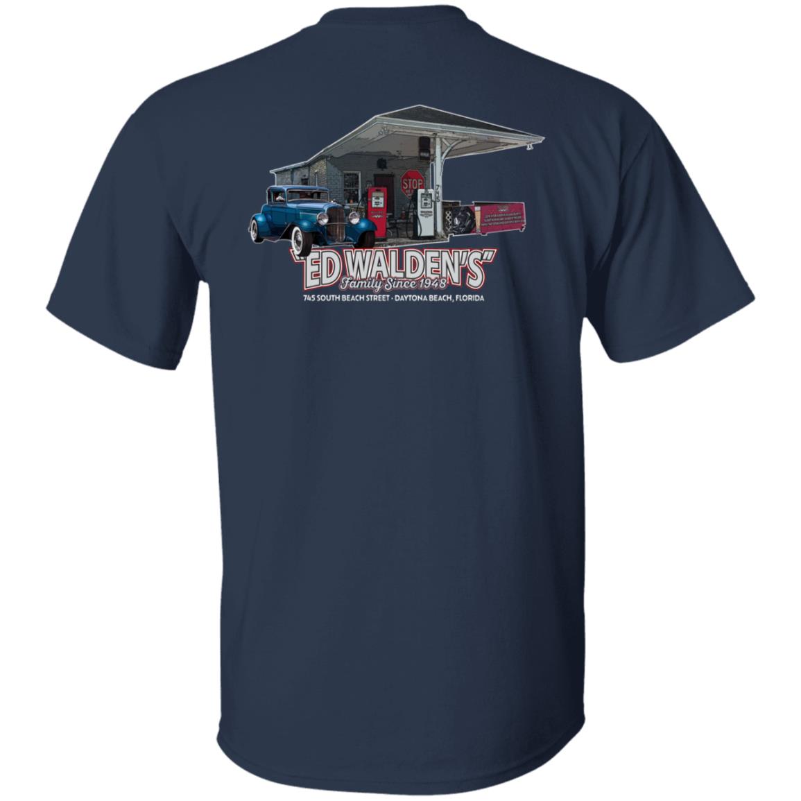 Men's Mediumweight T-shirt - Gas Pumps