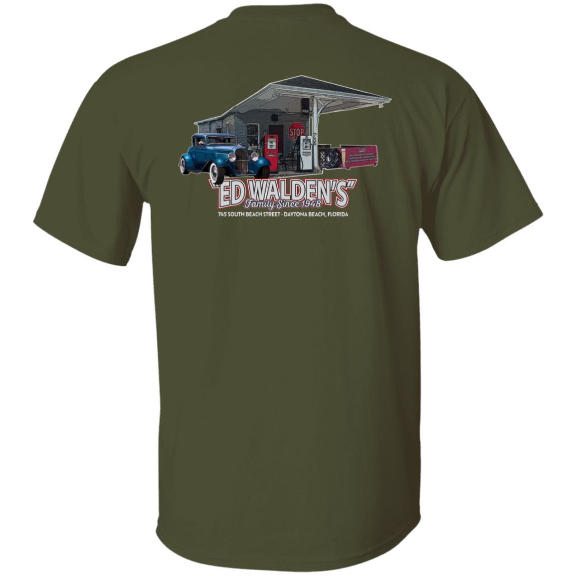 Men's Mediumweight T-shirt - Gas Pumps